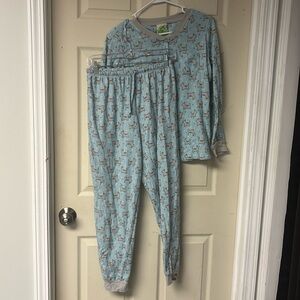 White Orchid Small WestHighland Terrier Pajamas